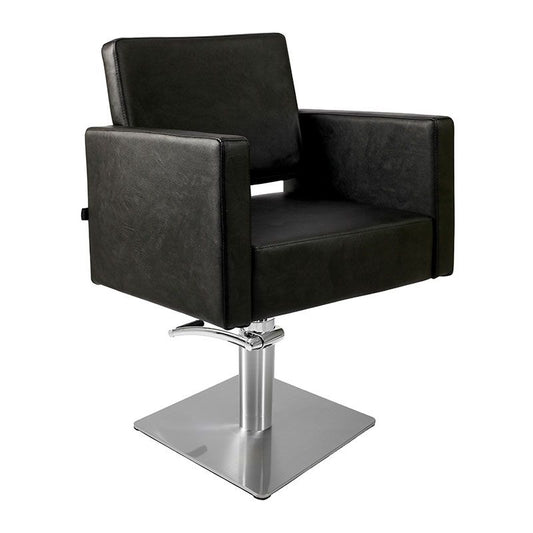 Lotus Phoenix Black Styling Chair Black With Square Base