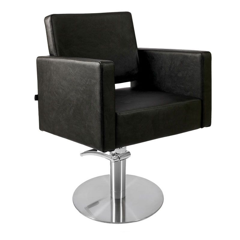 Lotus Phoenix Black Styling Chair Black With Square Base