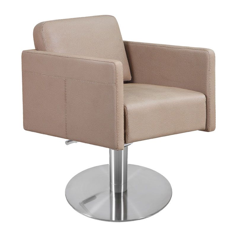 Lotus Murray Caramel Styling Chair With Square Base