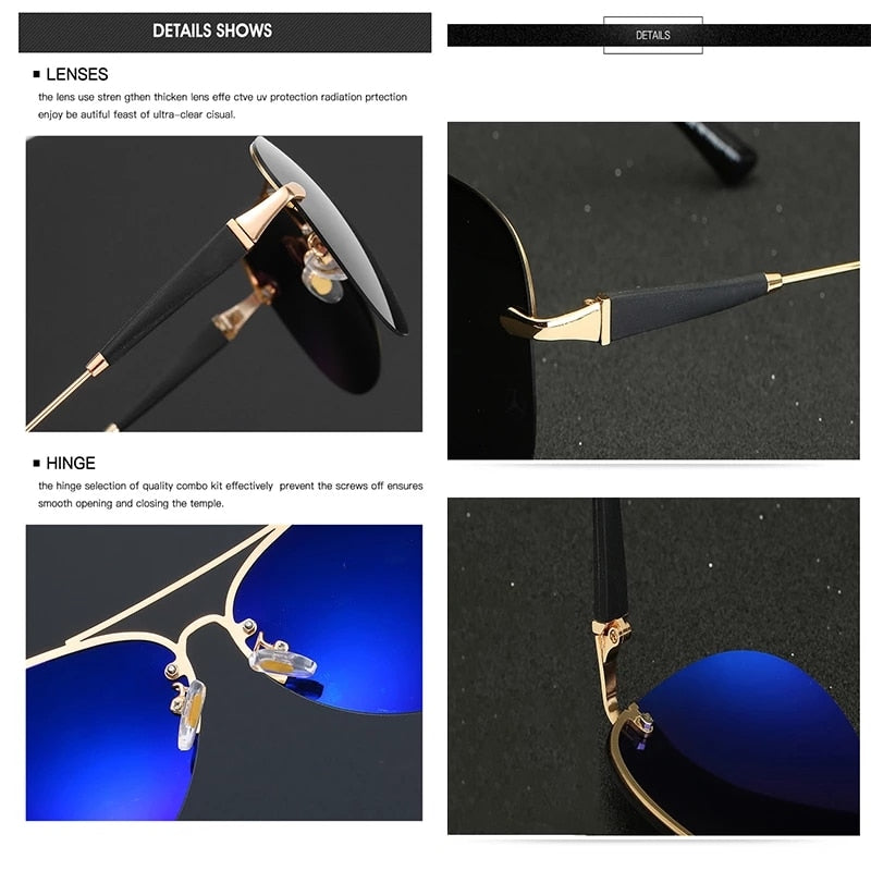 Luxury Brand Sunglasses Men